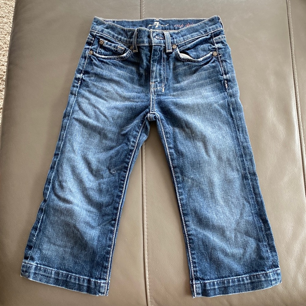 Girls Cropped 7 jeans